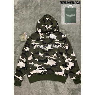 Harga hoodie pull and bear army sale