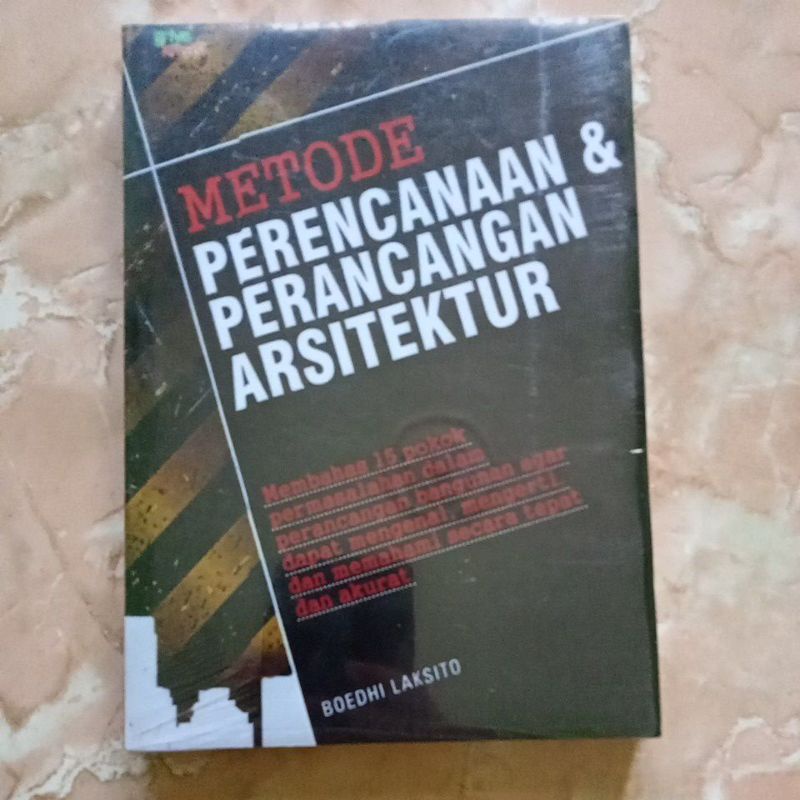 Jual Buku Metode Perencanaan & Perancangan Arsitektur | Shopee Indonesia