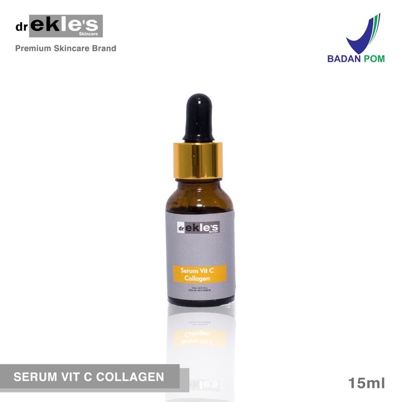 Jual SERUM VIT C + COLLAGEN | DR EKLES SKINCARE | EKLES CLINIC | SERUM ...