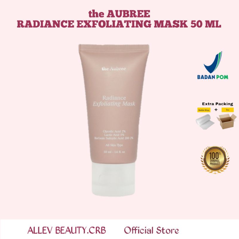 Jual the AUBREE RADIANCE EXFOLIATING MASK 50ML Shopee Indonesia