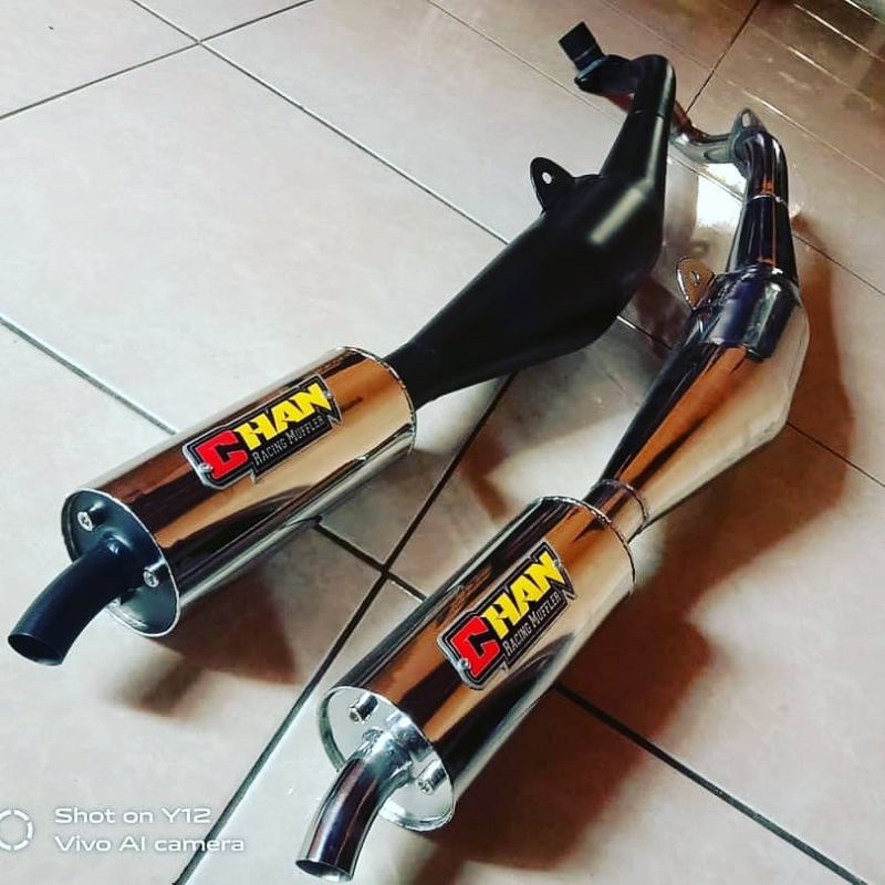 Jual knalpot f1zr original Chan racing | Shopee Indonesia