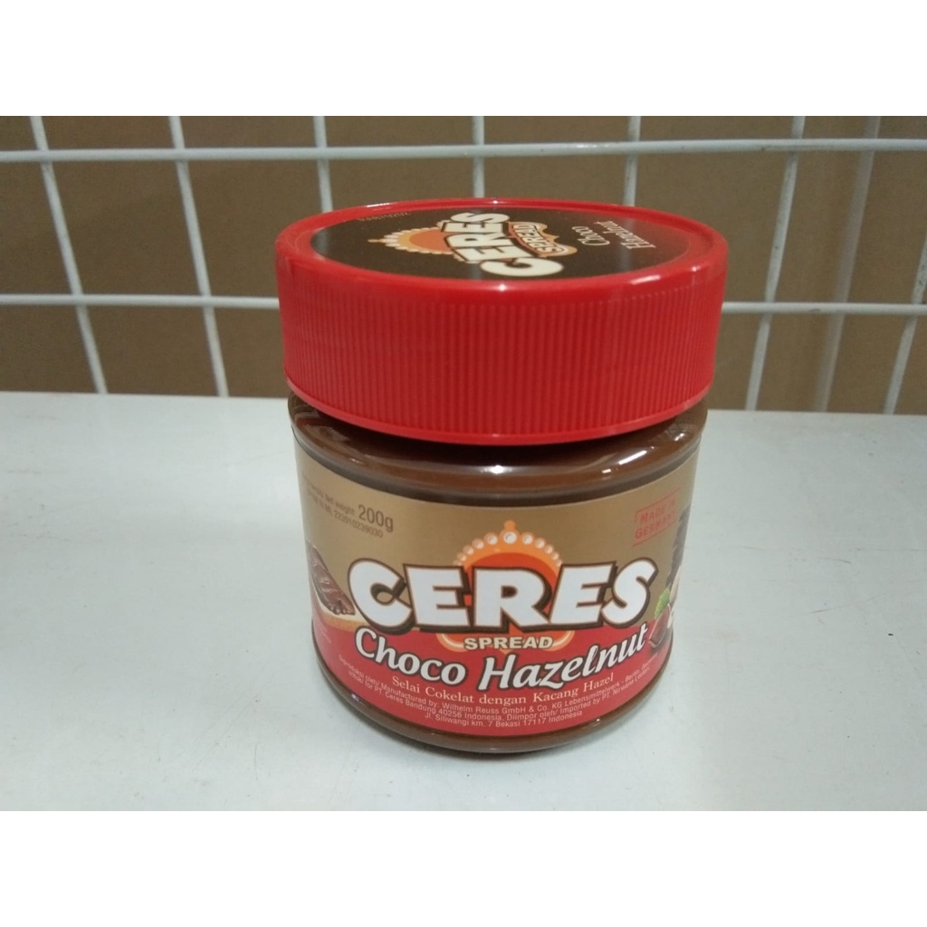 Jual Selai Ceres Spread Choco Hazelnut 200g Shopee Indonesia