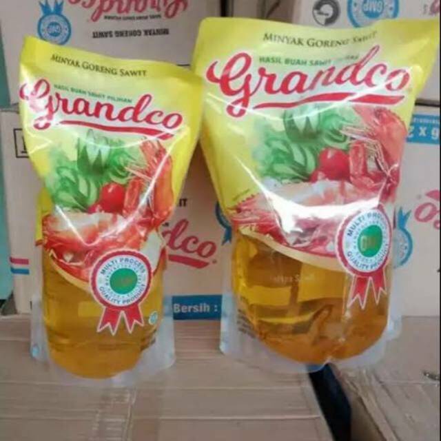 Jual PROMOOOO Minyak Goreng Grandco 1 Liter | Shopee Indonesia