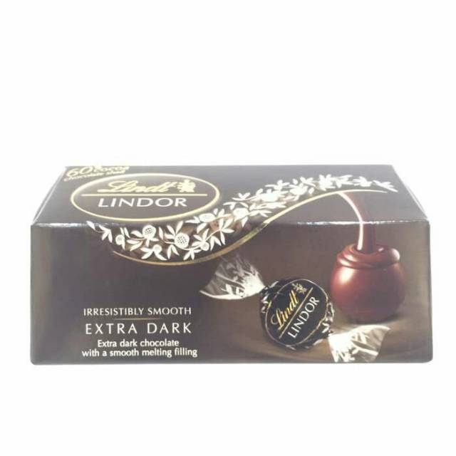 Jual Lindt Lindor Extra Dark Chocolate TruffleCoklat Truffle Import