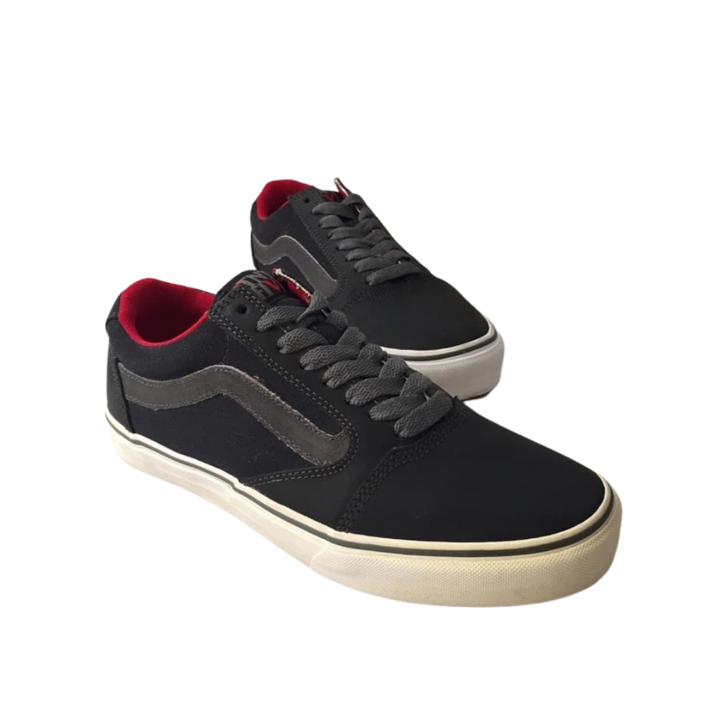 Jual Rare! Sepatu Vans Original TNT Black Charcoal Scarlett BNIB
