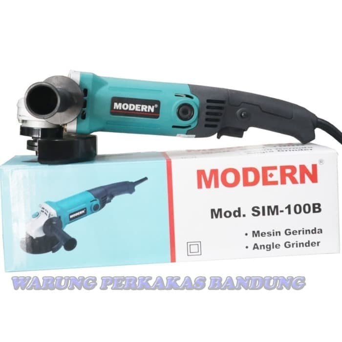 Jual Mesin Gerinda Tangan MODERN SIM-100B Mesin Disc Gerinda MODERN ...