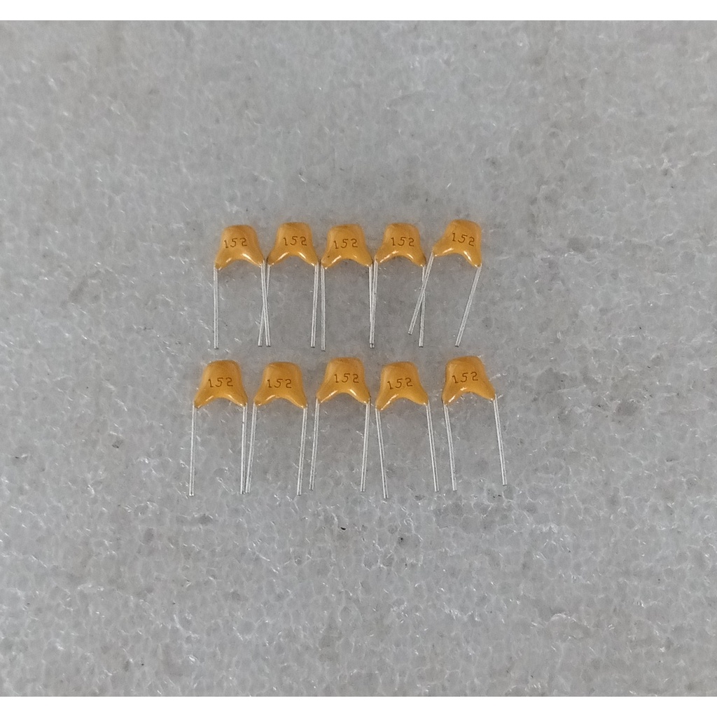 Jual Capacitor Monolithic 1.5nf 152 10pcs | Shopee Indonesia