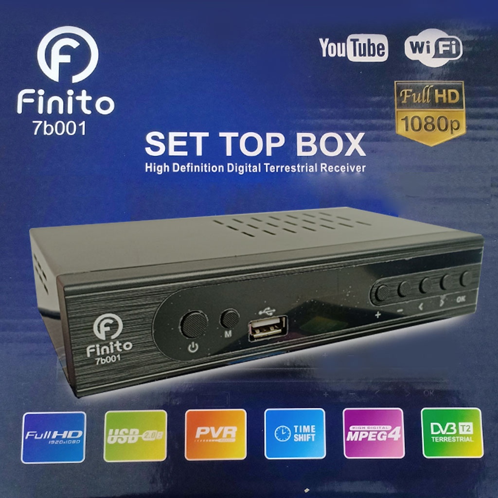 Jual Set Top Box TV Digital DVBT2 / Receiver TV Digital / Receiver Tv