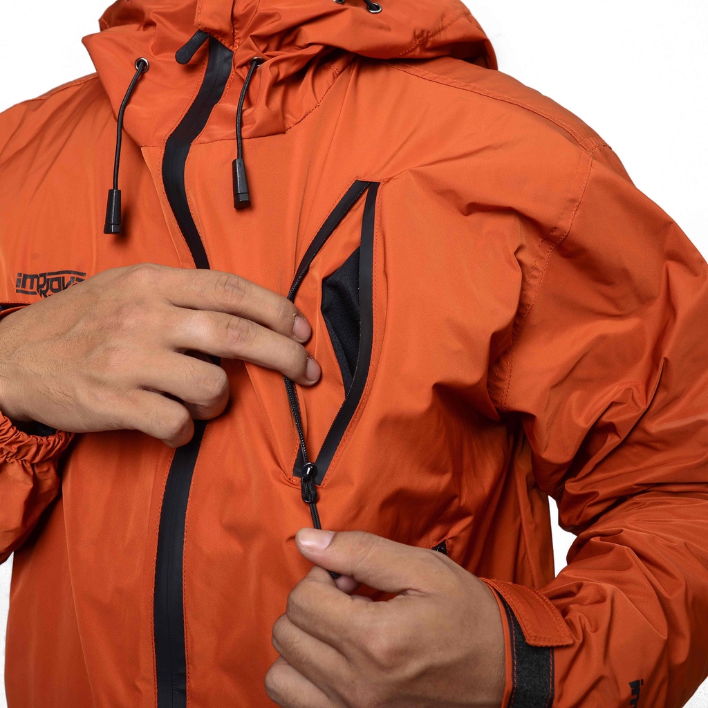 Improve Jaket Gunung Pria Waterproof Anti Air Taslan Jaket Outdoor Hiking Windproof