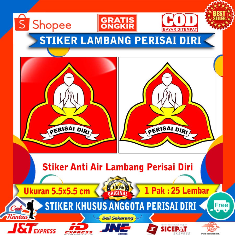 Jual Stiker Lambang Logo Pencak Silat Perisai Diri Ikatan Pencak Silat ...