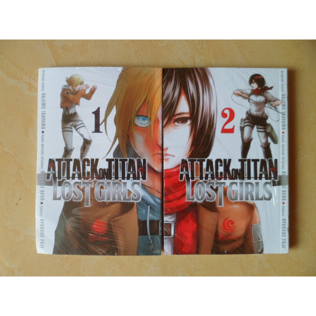 Jual Komik Attack on Titan Lost Girls 1-2 Tamat | Shopee Indonesia