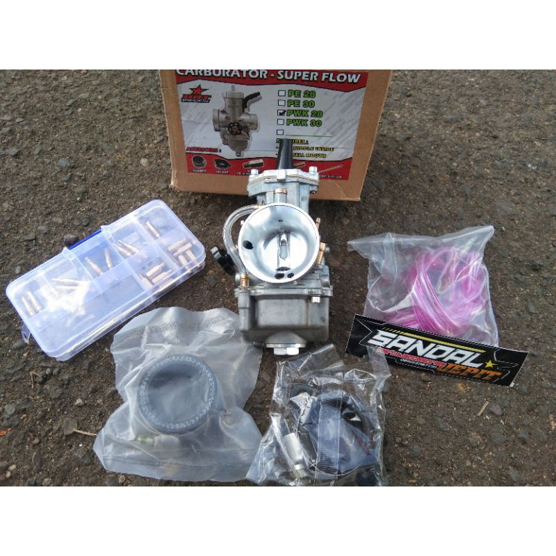 Jual SUPER FLOW CARBURATOR BRT 30 KARBU PWK 30 BRT CARBU BRT 30 SET ...
