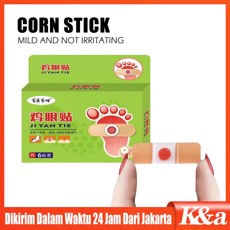 Jual 6Pcs/Set Plester Mata Ikan /Penghilang Kutil / Penghilang Mata ...