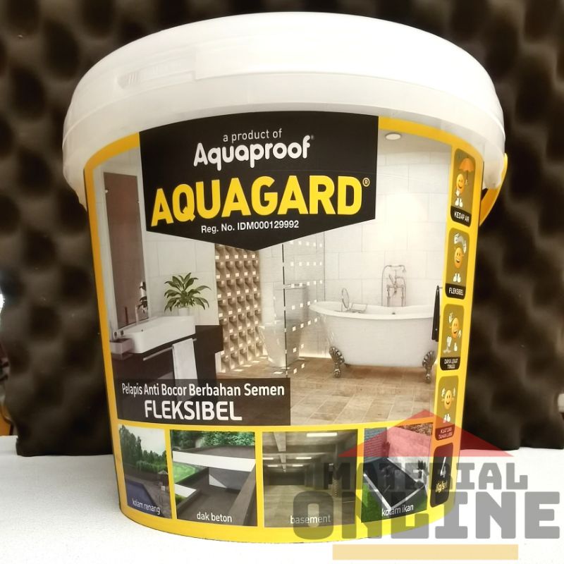 Jual AQUAGARD AQUA GARD Aquaproof 2 Komponen 4 Kg 4Kg Set Waterproofing