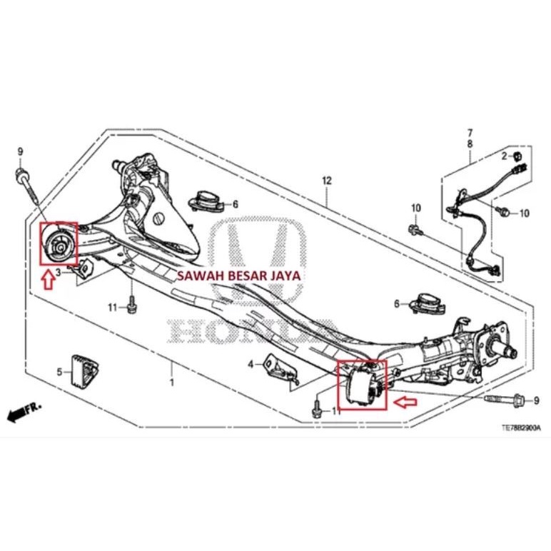 Jual Bushing Busing Bush Bos Trailing Arm Sayap Belakang Brio Mobilio ...