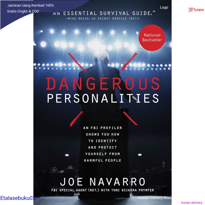 Jual Buku Joe Navarro - Dangerous Personalities | Shopee Indonesia
