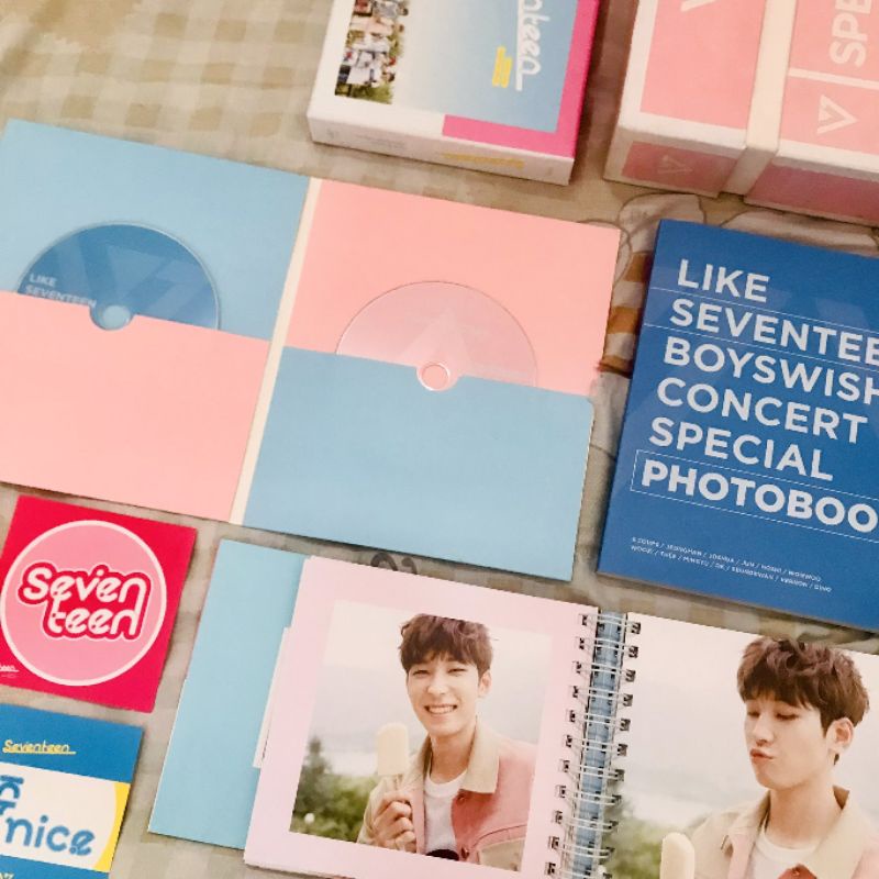 Jual LIKE SEVENTEEN - BOYS WISH CONCERT DVD PHOTOBOOK SPECIAL