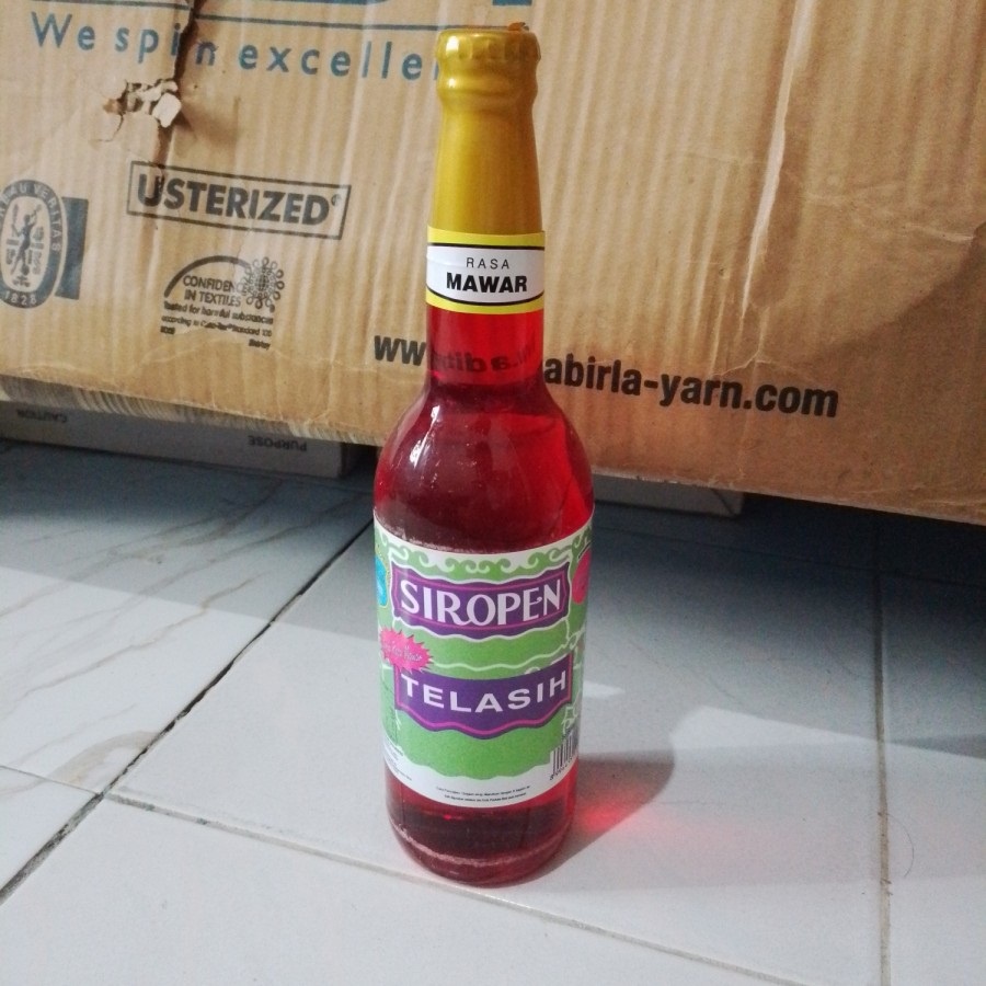 Jual SIROPEN TELASIH Sirup rasa mawar botol kaca - 630 ml | Shopee ...