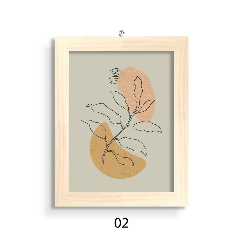 Jual Hiasan Dinding Frame Kayu Bingkai Estetik Minimalis Bohemian