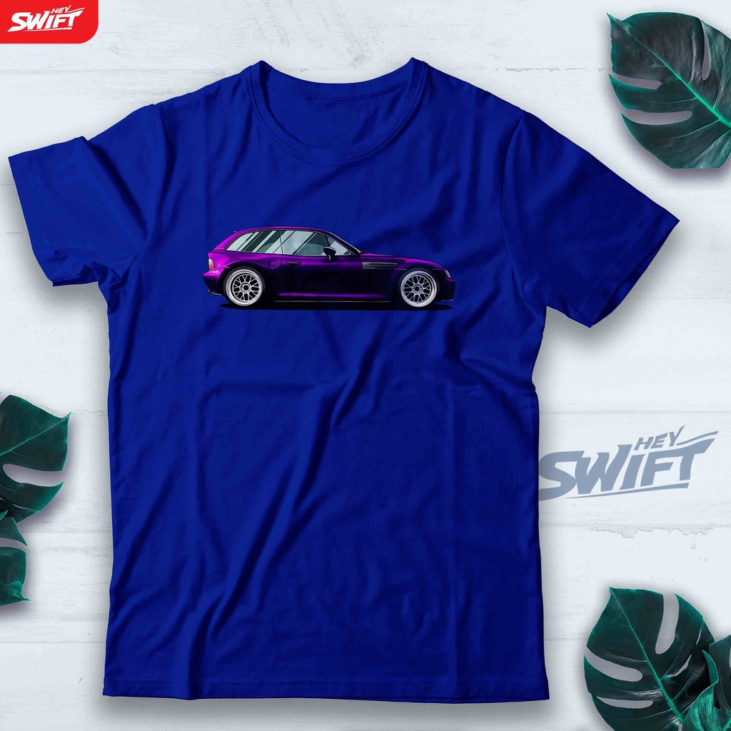 Générique E46 Bimmer T-Shirt Bleu Yeux d'ange Phares Allume T-Shirt Noir | Medium
