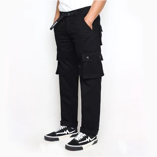 SYMPLE.CO - Cargo Pants Pria / Celana Cargo Panjang Pria Many Pockets