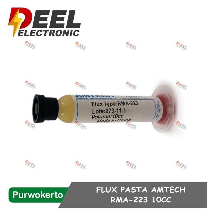 Jual FLUX AMTECH RMA-223 10CC FLUX PASTA RMA223 AMTECH PASTA SOLDER ...