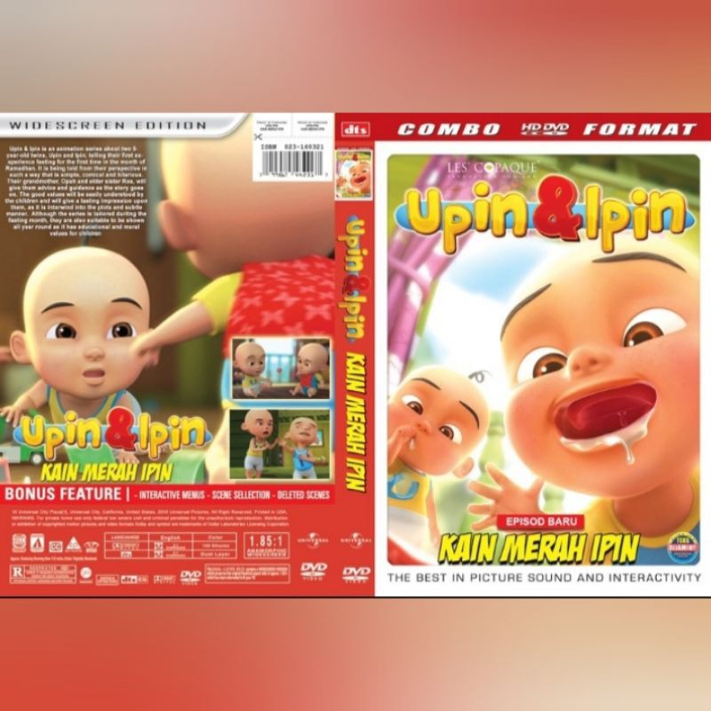 Jual Kaset Film Animasi Upin Ipin Kain Merah Ipin 2021 Hd Shopee Indonesia 