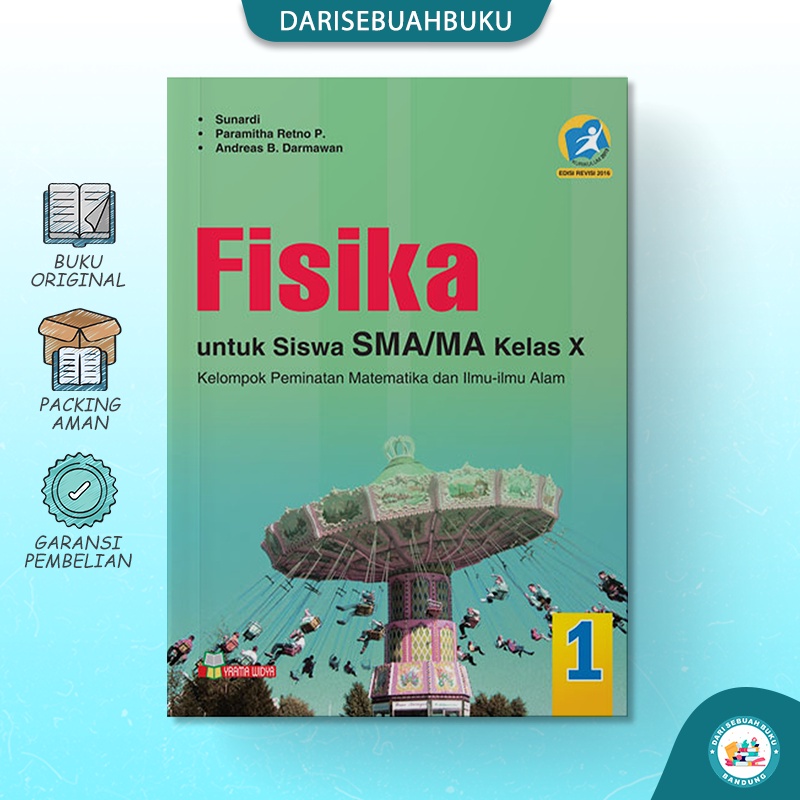 Jual Buku FISIKA SMA/MA X Peminatan K-13 Edisi Revisi 2016 | Yrama ...