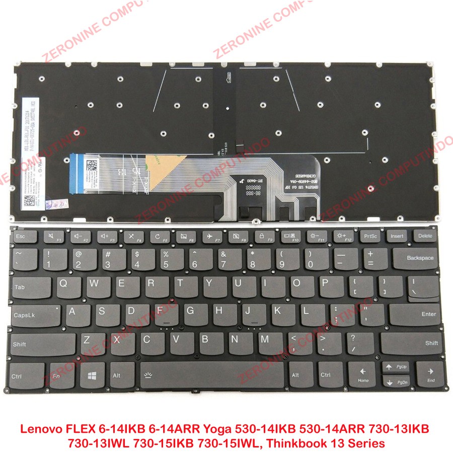 Jual Keyboard Lenovo IdeaPad C340-14 C340-14IWL C740-14 14API FLEX14 ...