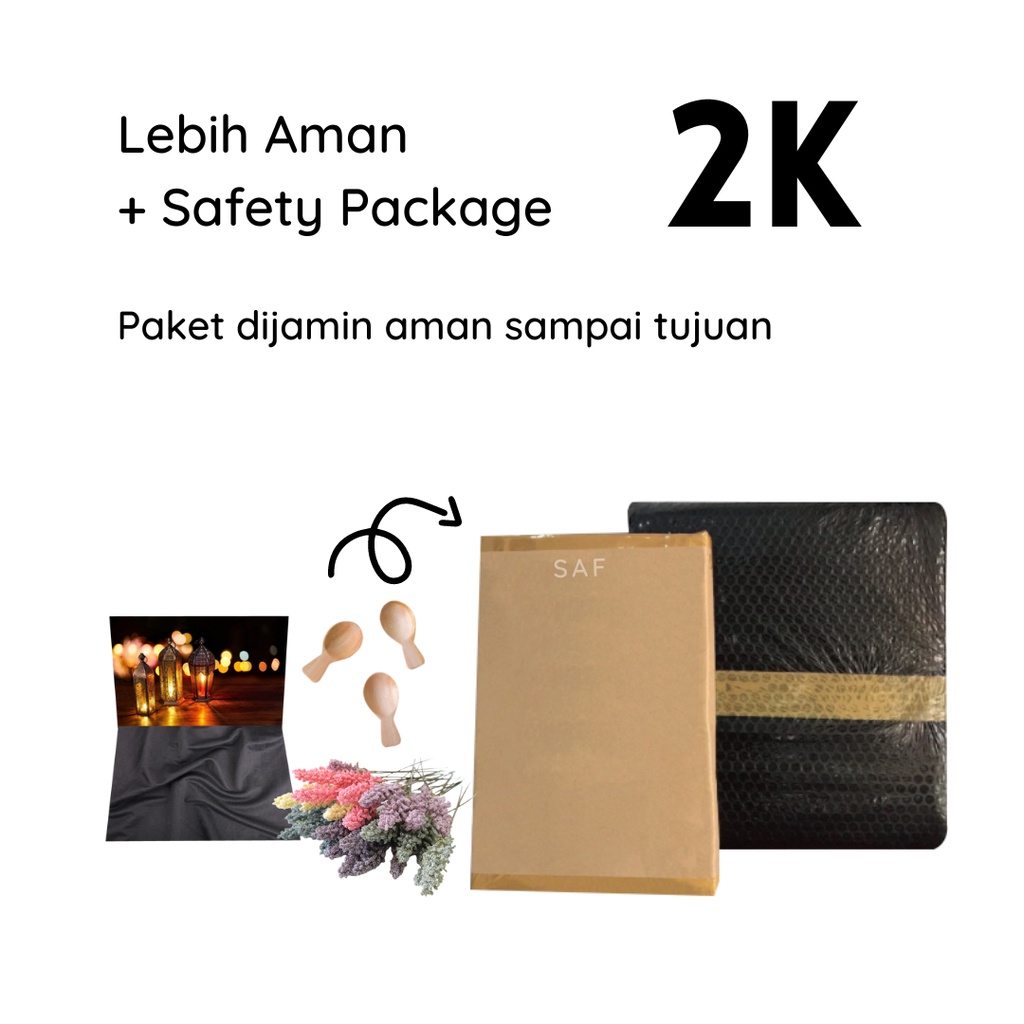 Jual SAF Safety Package – Dus Packing + Bubble Wrap untuk Proteksi ...