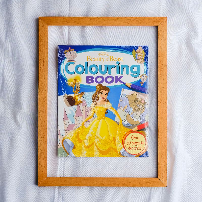 Jual disney princess beauty and the beast colouring book children