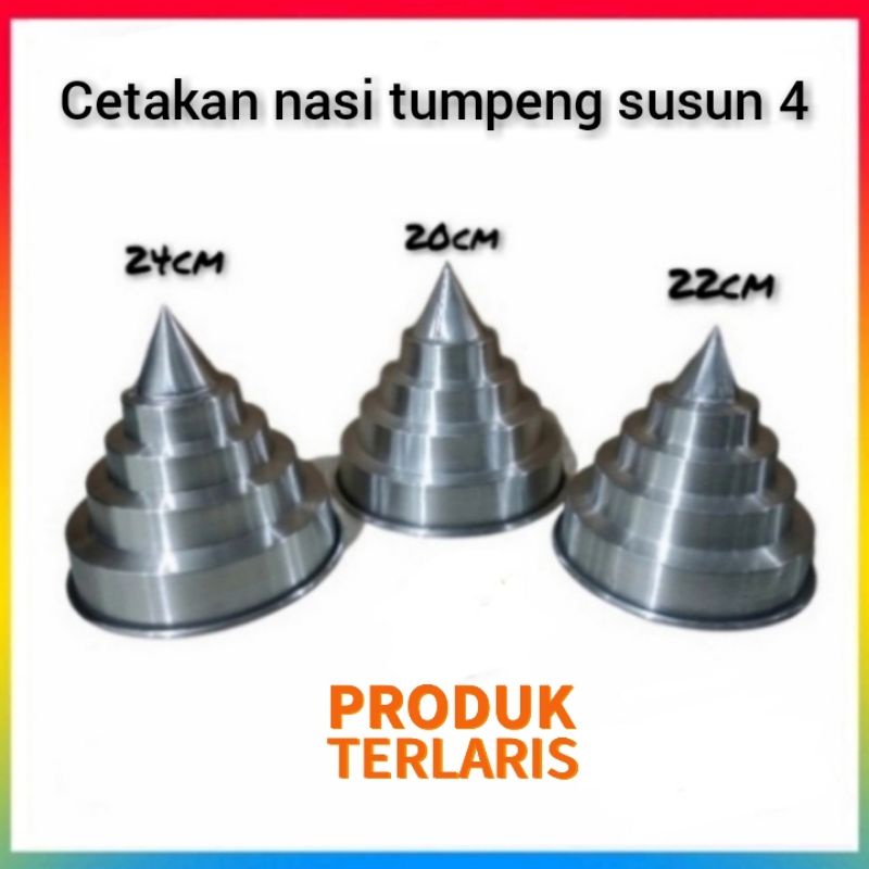 Jual Cetakan Nasi Tumpeng Susun 4 Shopee Indonesia