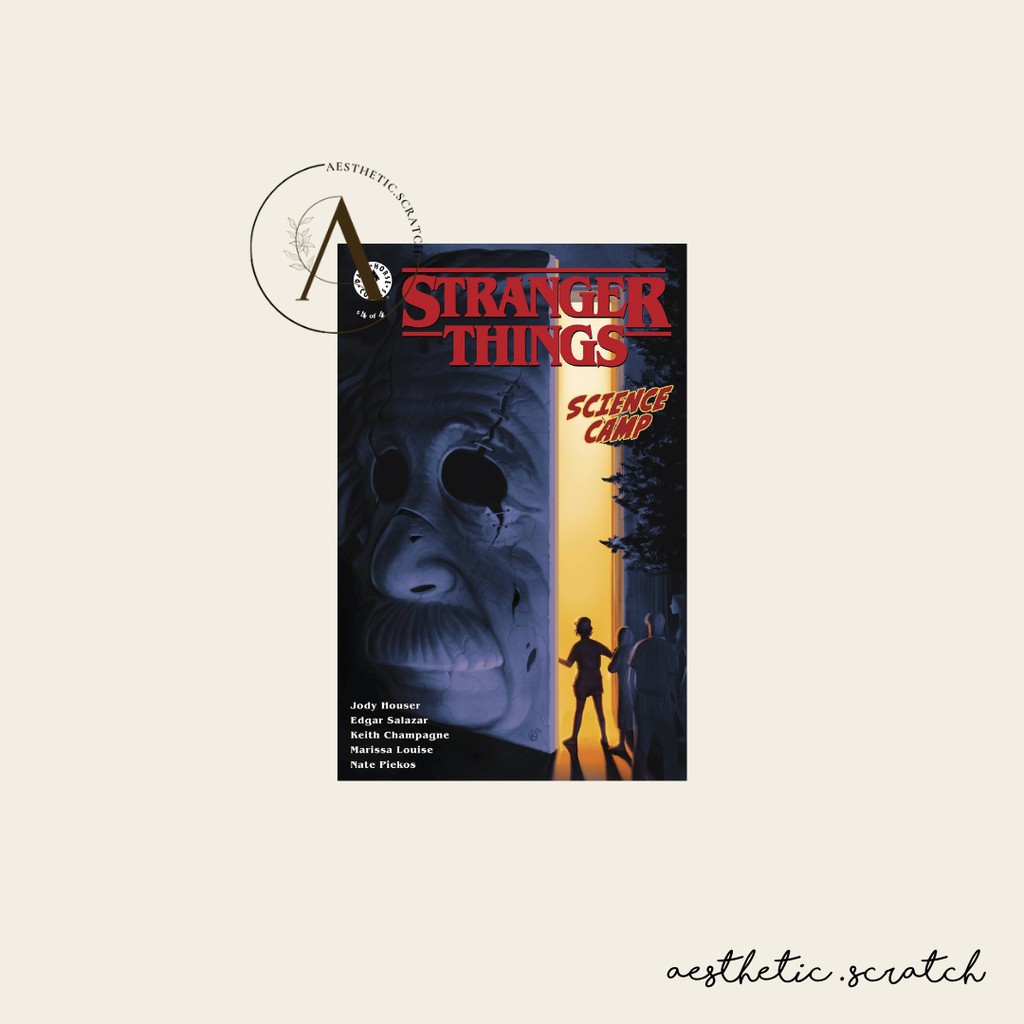 Jual ( aesthetic.scratch ) poster stranger things comic | Shopee Indonesia
