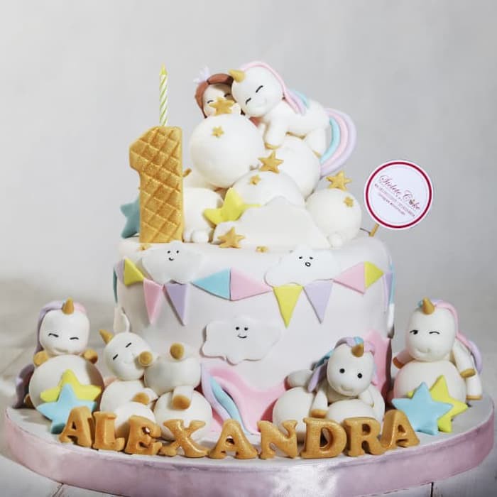 Jual Kue Ulang Tahun diameter 20 cm / BABY PONY / MOHON BACA KETERANGAN ...