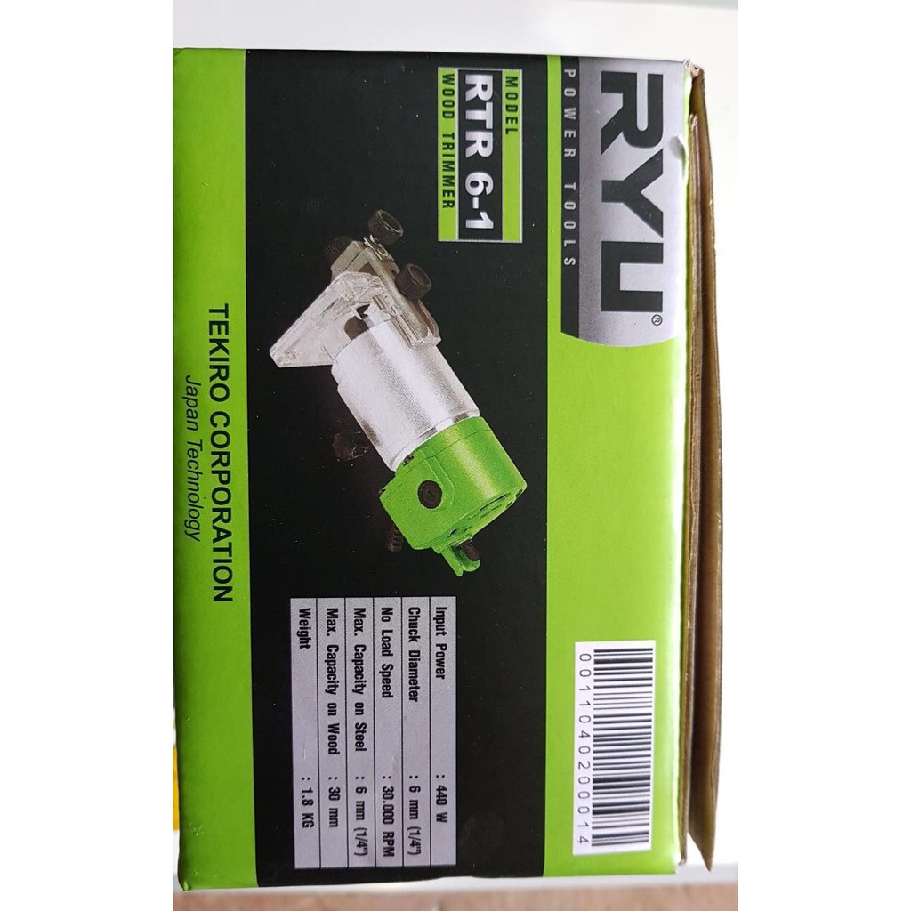 Jual RYU Mesin Router Trimmer Profil Kayu Wood RTR 6 - 1 Ryu Mesin ...