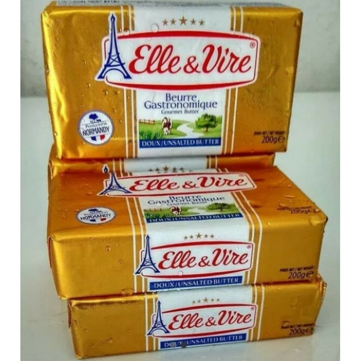 Jual Butter Elle & Vire 200gr | Shopee Indonesia