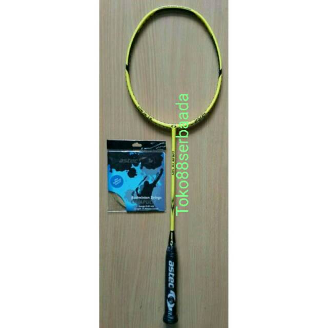 Jual Raket Badminton Astec Galatic 500 / 505 + Senar Astec ORIGINAL ...