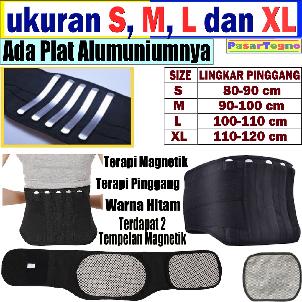 Jual Sabuk terapi pemanas pinggang therapy belt magnetic belt panas ...