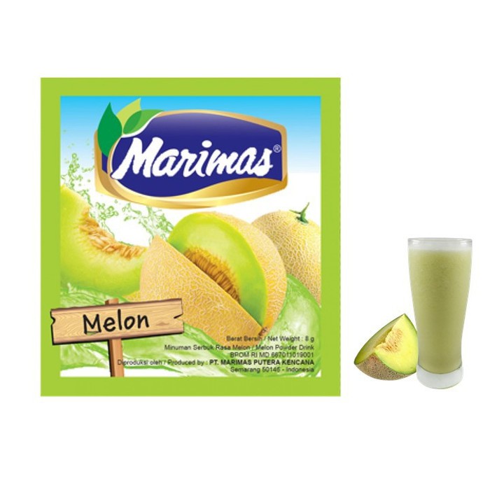 Jual Marimas Rasa Melon 80gr (10 Sachet x 8gr) | Shopee Indonesia