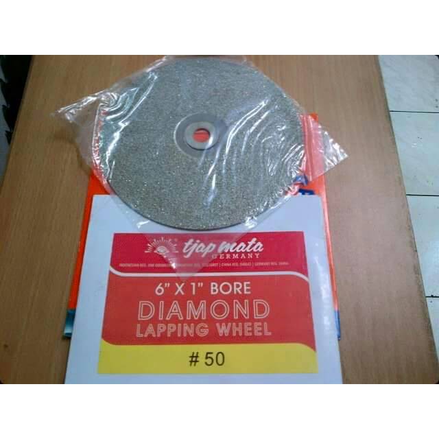 Jual Original Tjapmata Diamond Lapping Wheel Disc 6