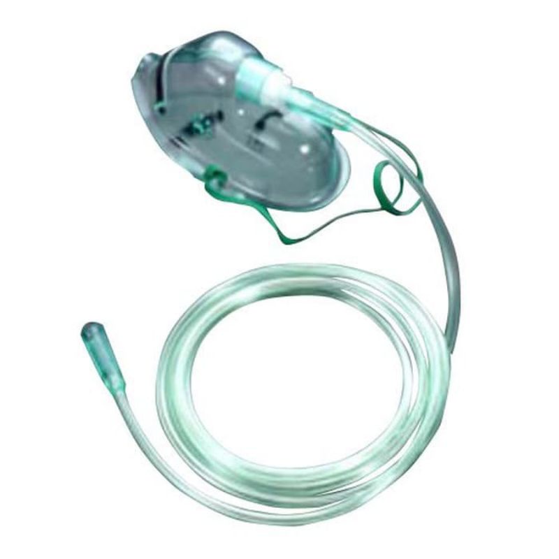 Jual nebulizer oxygen mask child adult / masker oksigen nebulizer anak ...