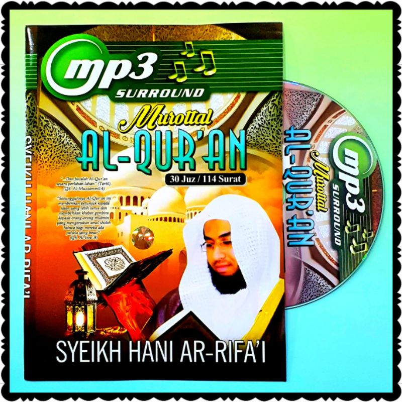 Jual KASET MP3 CD MUROTTAL AL QURAN 30 JUZ LENGKAP BERSAMA SYEIKH HANI ...