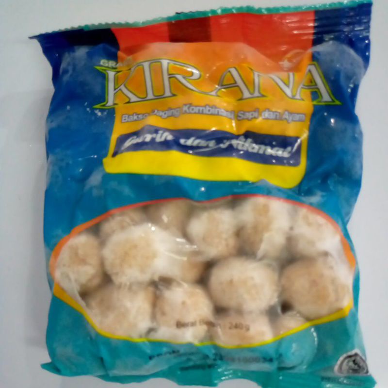 Jual Bakso Kirana 240 Gr Shopee Indonesia