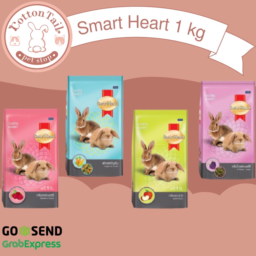 Jual Smart Heart / Smartheart Rabbit Food 1kg - Makanan Kelinci ...
