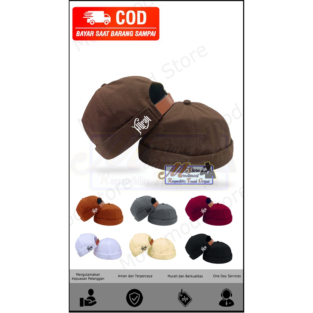 Jual Topi Peci Custom Hijrah Miki Hat Miki Hat Custom Mikihat