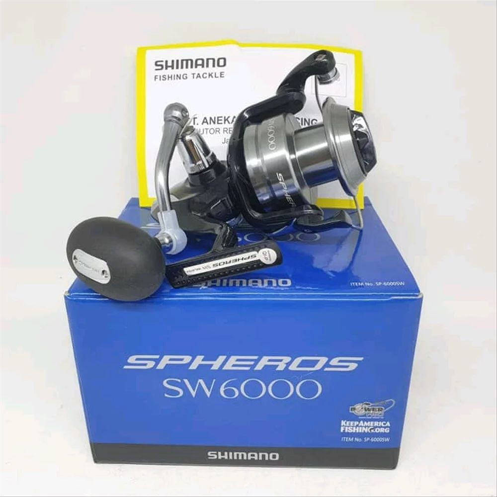 harga reel shimano spheros sw 6000 Jual Reel Shimano SPHEROS SW 6000 BEST SELLER