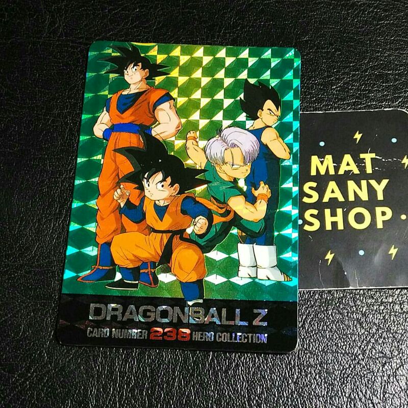 Jual KARTU HOLOGRAM PRISM HERO COLLECTION DRAGON BALL Z NO 238 SON GOKU ...