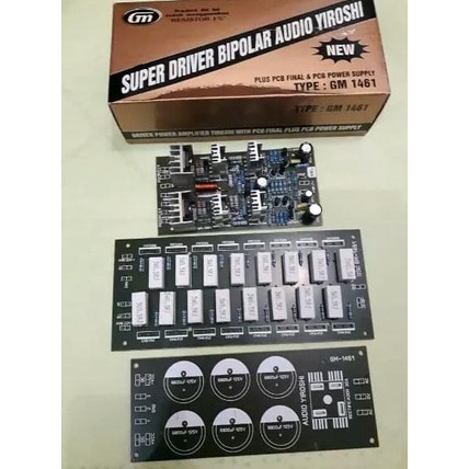 Jual Kit Driver Power Amplier Yiroshi Plus Pcb Final Dan Pcb Power