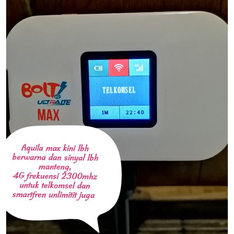 Jual MODEM WIFI AQUILA MAX 4G TELKOMSEL, BYU, SMARTFREN UNLIMITIT