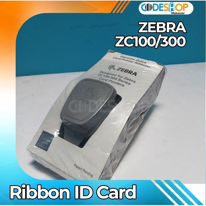 Jual Ribbon Designed for ZC100/300 Series Zebra Card Printer | Shopee ...
